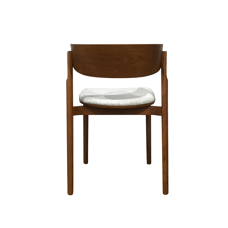 チェアWD-S263Aウォールナット/ライトグレー - 5