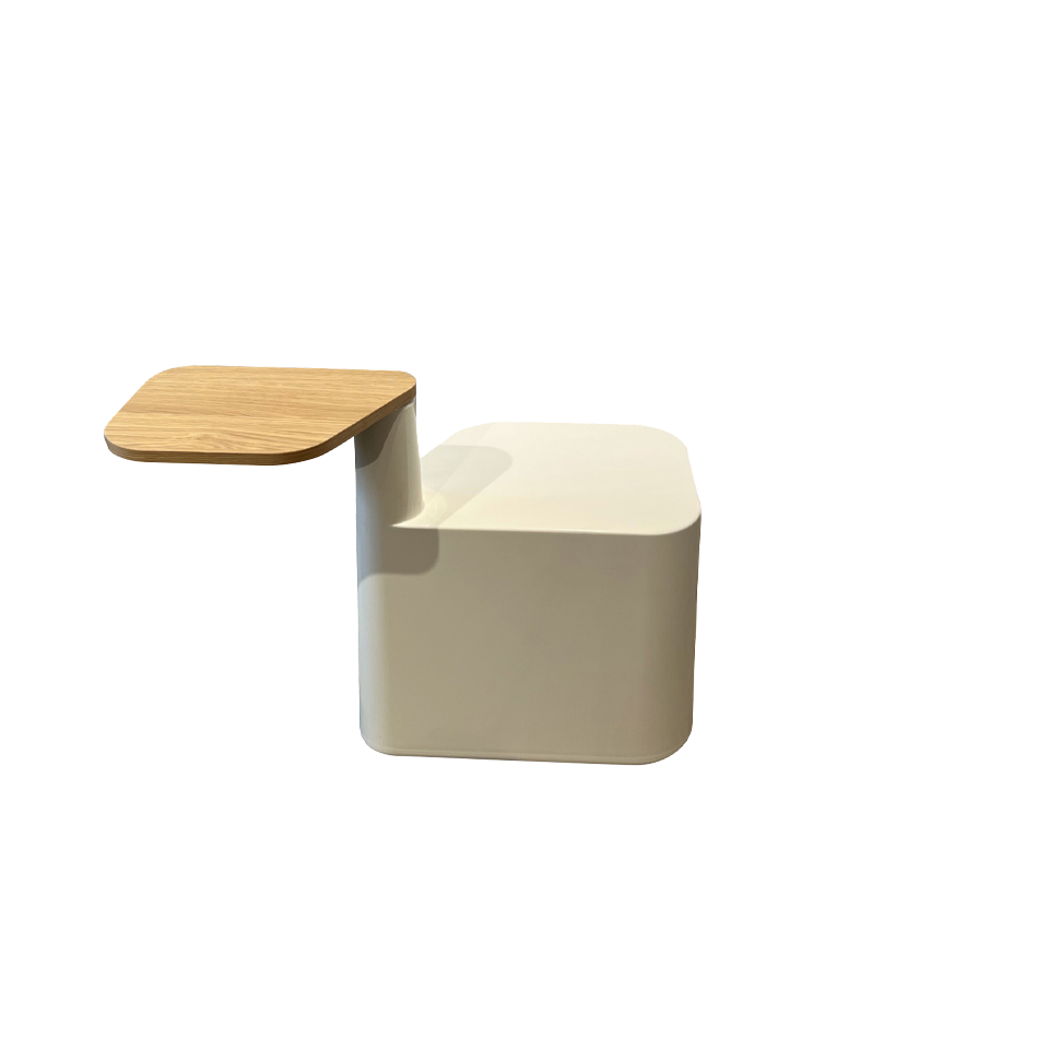 スツールD-023テーブル付ホワイト - 4