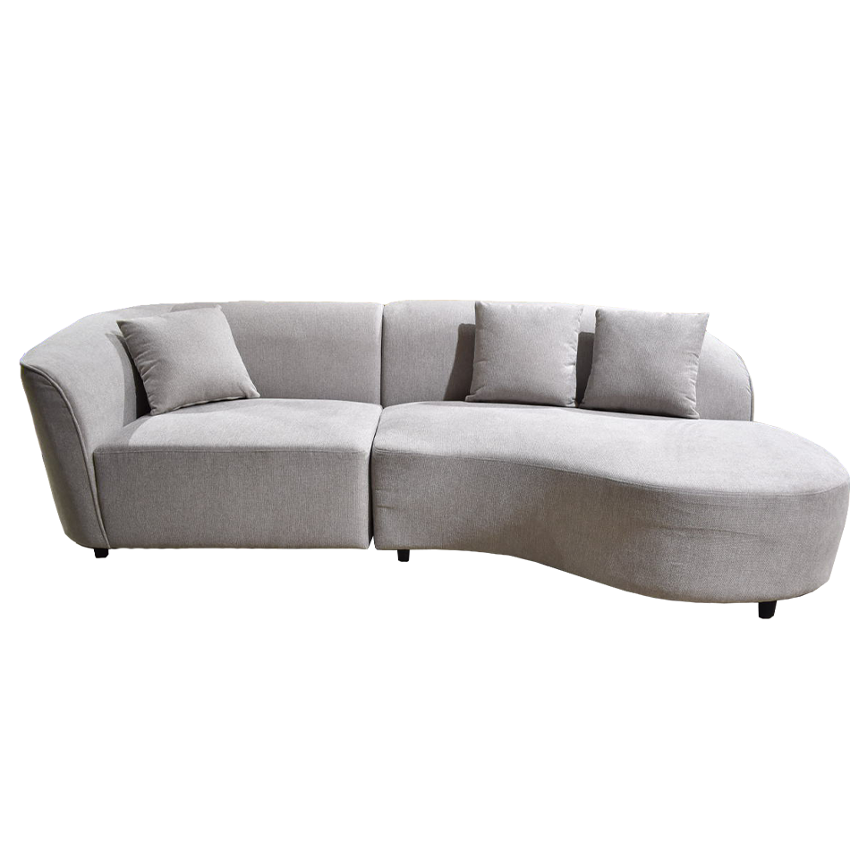 カウチソファS856グレー - 2