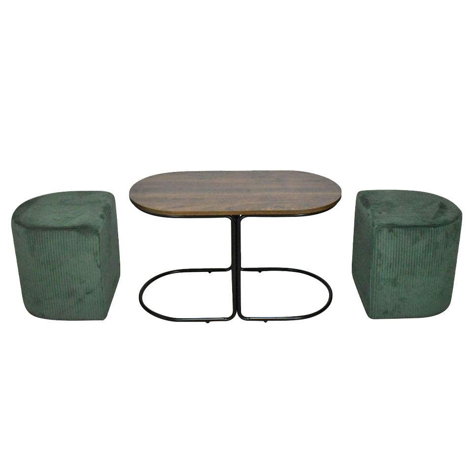 スツール 2個セット CT014グリーン - 5