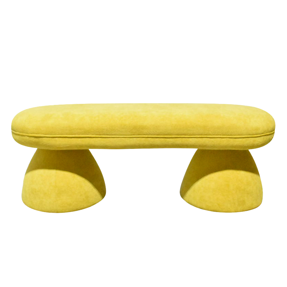 ベンチOT-592Lイエロー - 2