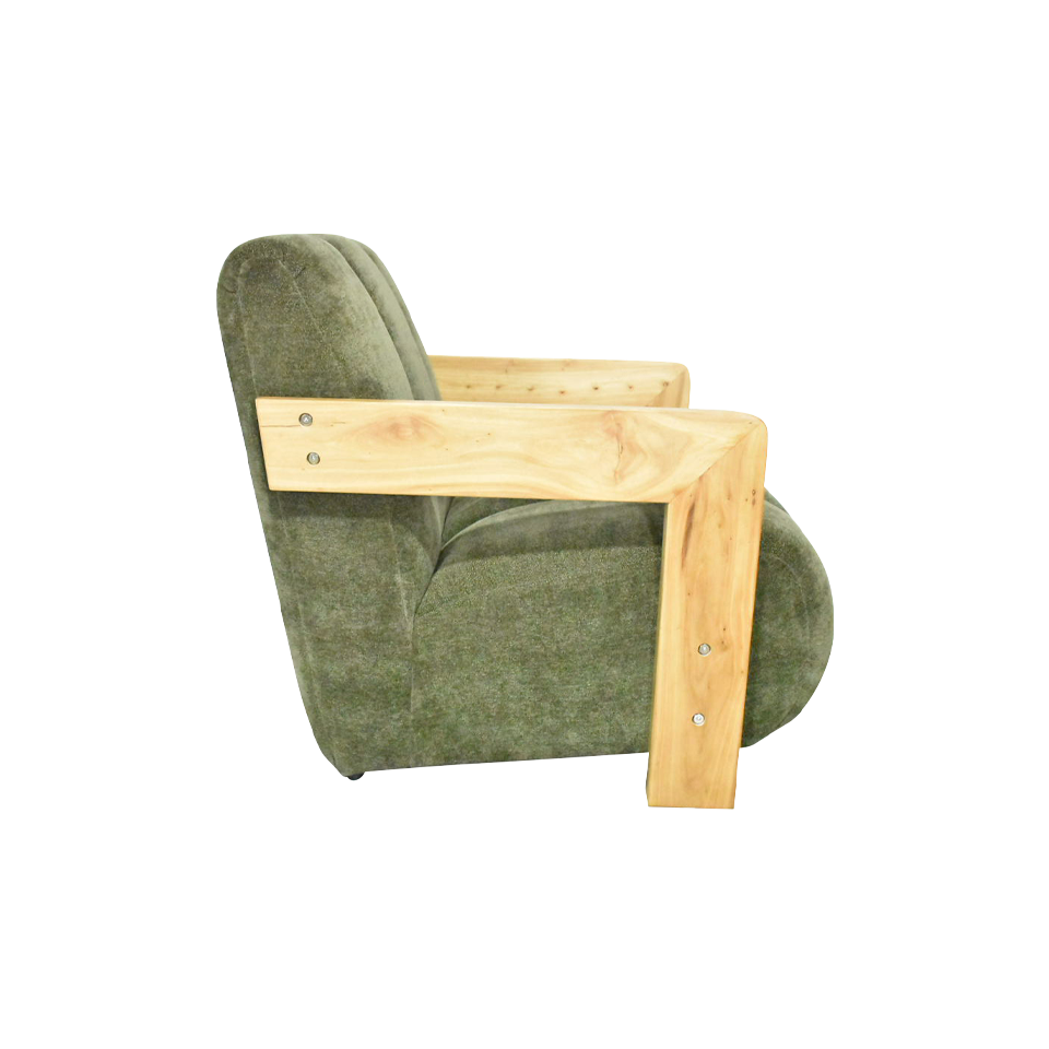 ソファCH-255-1 1人掛けグリーン - 4