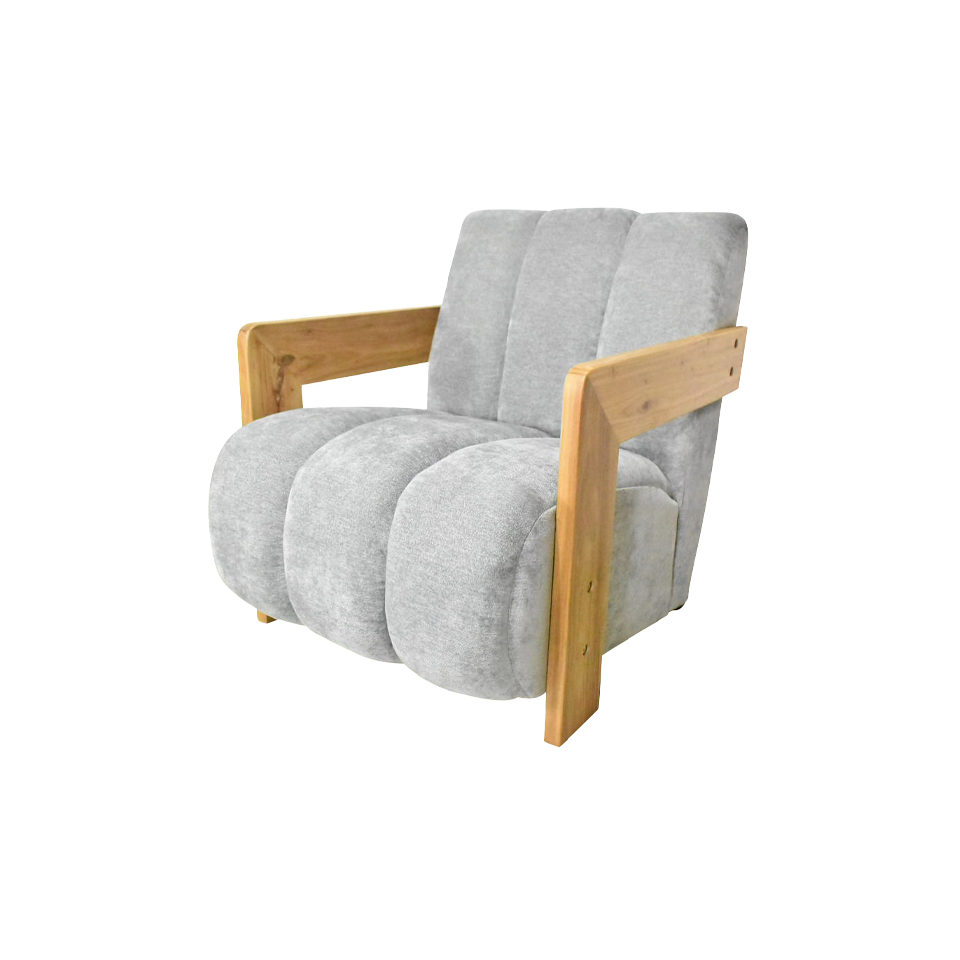 ソファCH-255-1 1人掛けグレー - 3