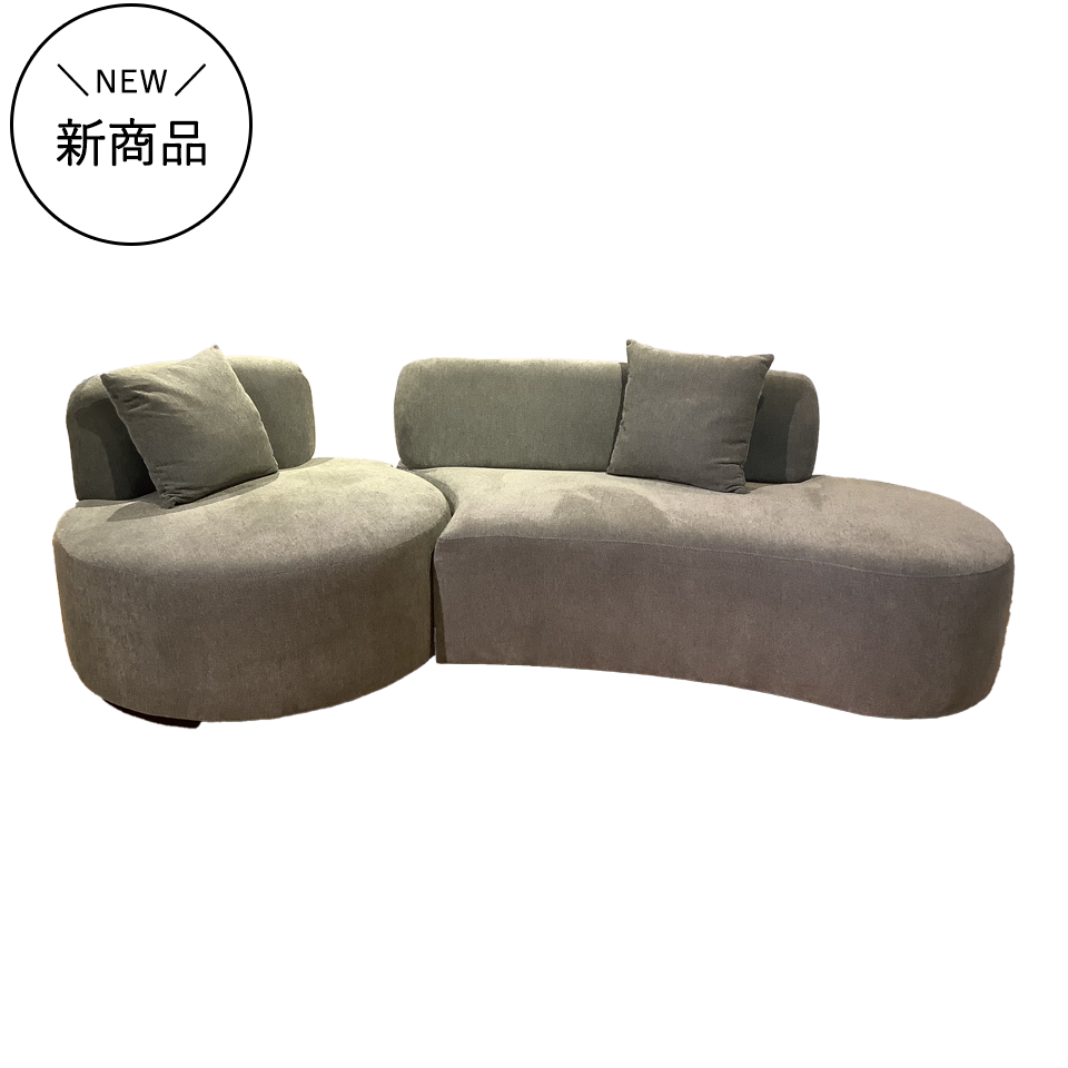 カウチソファMY-3077グリーン