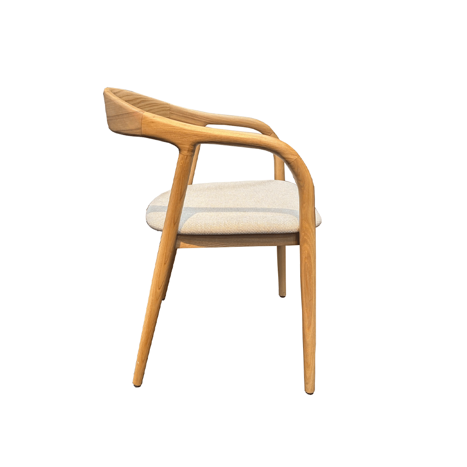 チェアC381ナチュラル／ライトグレー - 3