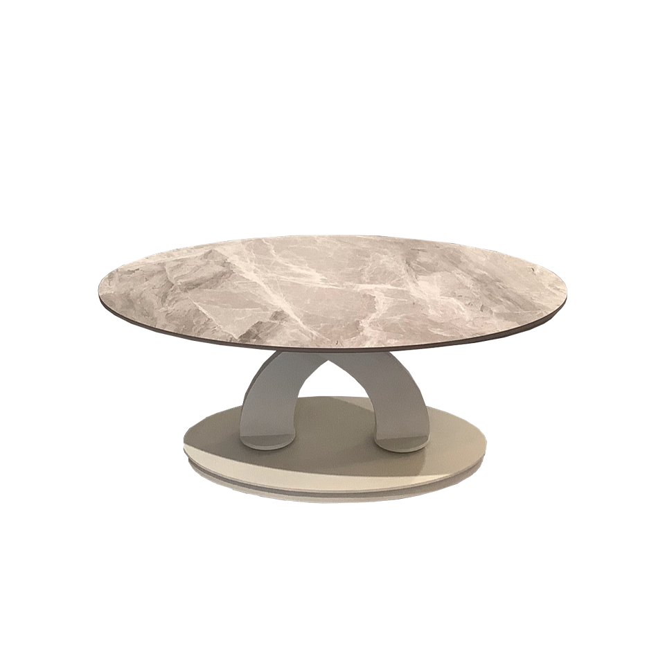 センターテーブル CT128グレー／ホワイト - 2