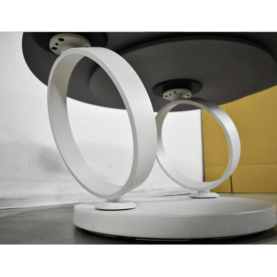 センターテーブルCT102 グレー／ホワイト - 8