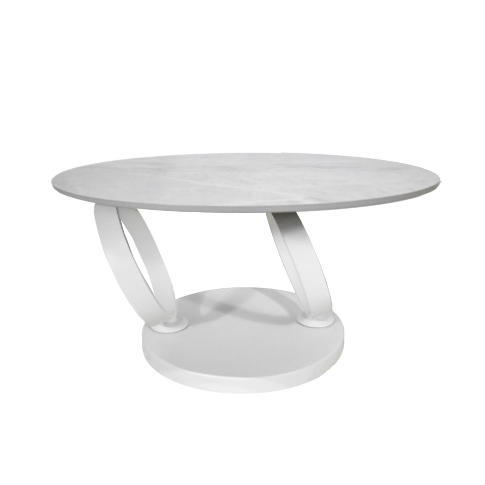 センターテーブルCT102 グレー／ホワイト - 2