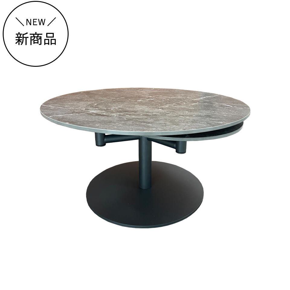 センターテーブル CT131ブラック／ブラック