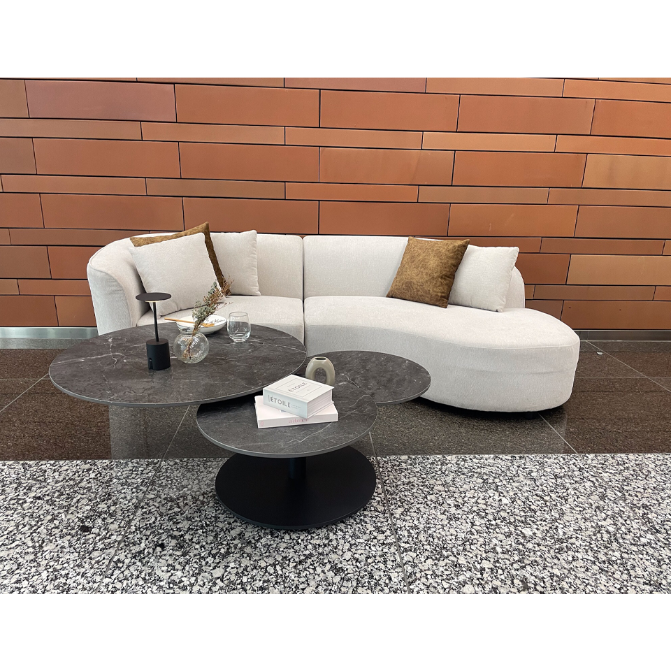 センターテーブル CT131ブラック／ブラック - 6