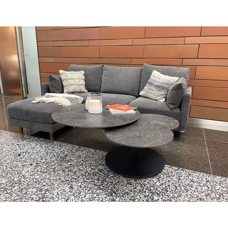 センターテーブル CT131ブラック／ブラック - 7