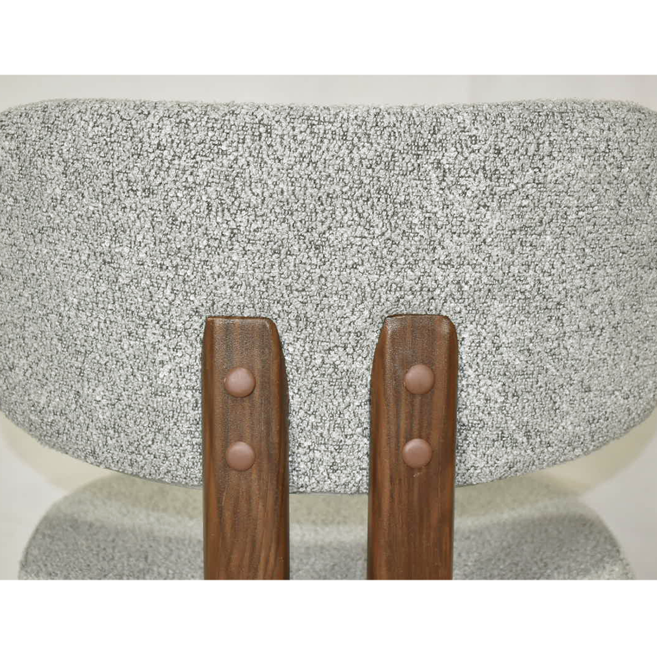 【同色2脚組】チェアZLM012ウォールナット／ライ... - 7