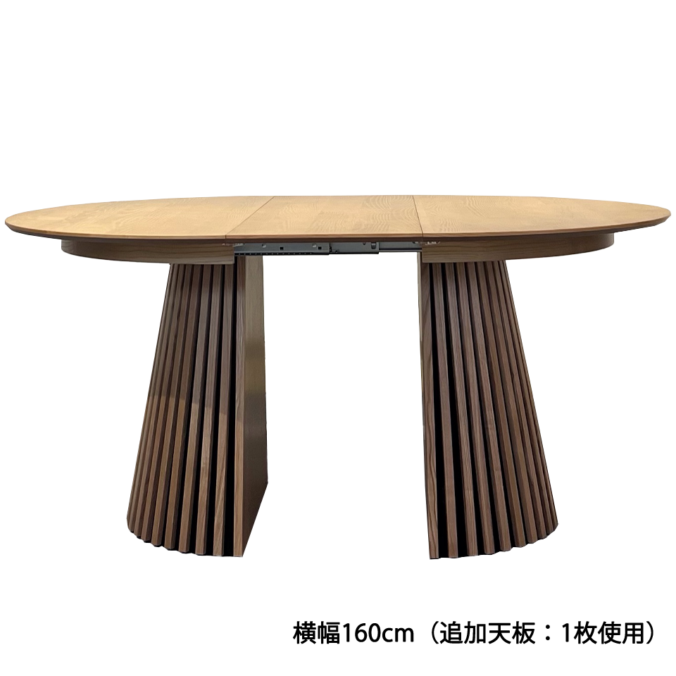 エクステンションテーブルGDR120Yオーク - 3