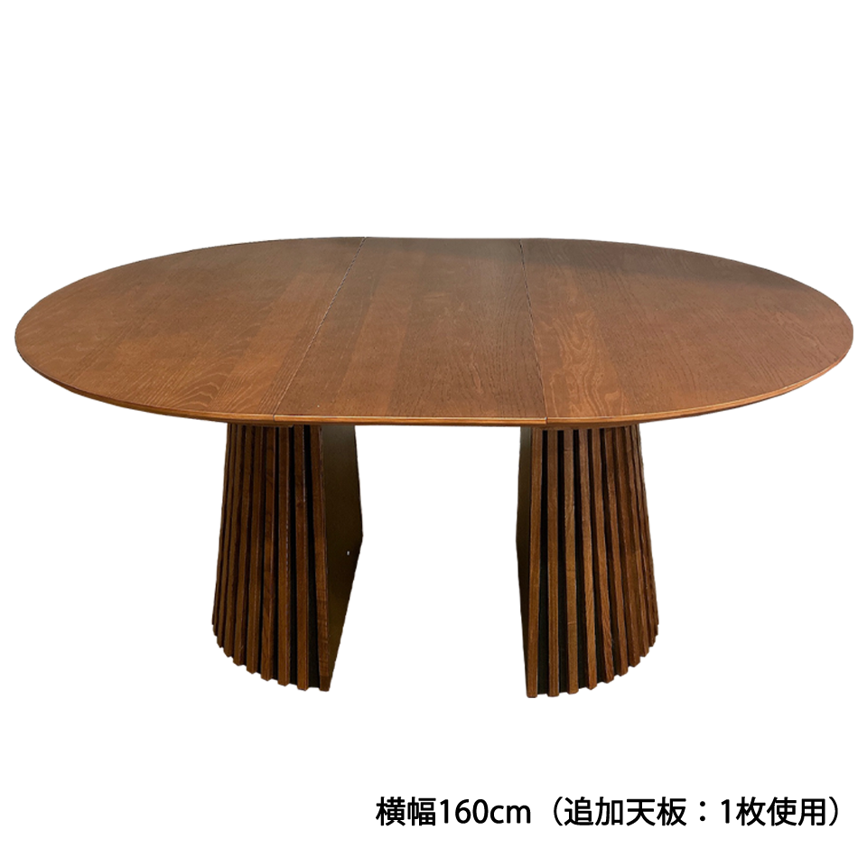 エクステンションテーブルGDR120Yウォールナット - 3