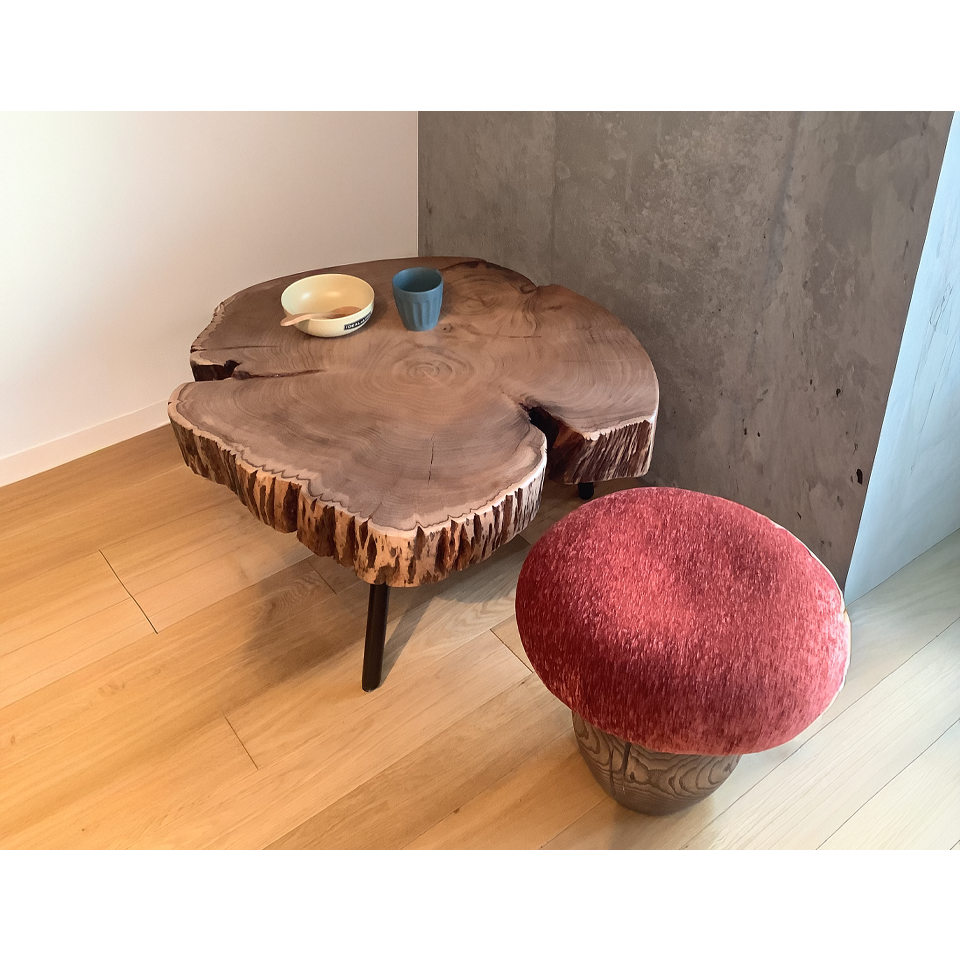 チェア マッシュルームレッド - 4