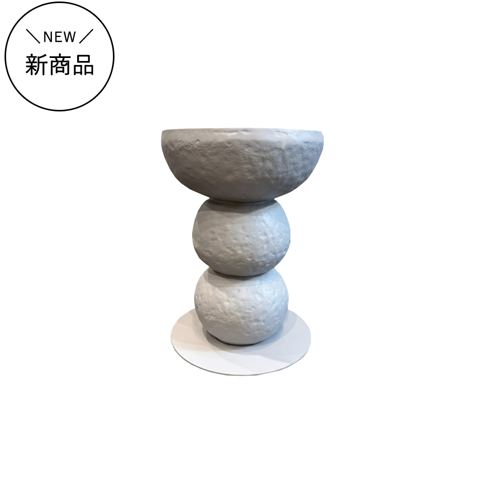 サイドテーブルCB377グレー