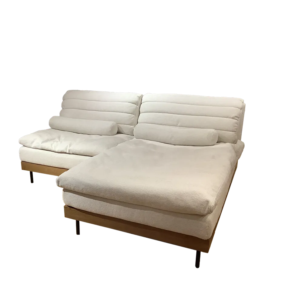 カウチソファ YU9671アイボリー - 3