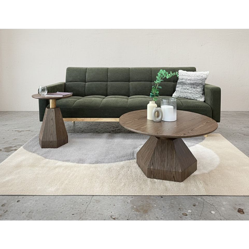 コーヒーテーブル9347-CTウォールナット／ナチュ... - 7