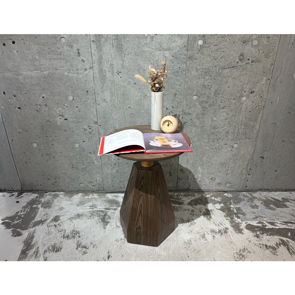 サイドテーブル9347-STウォールナット／ナチュラル - 5