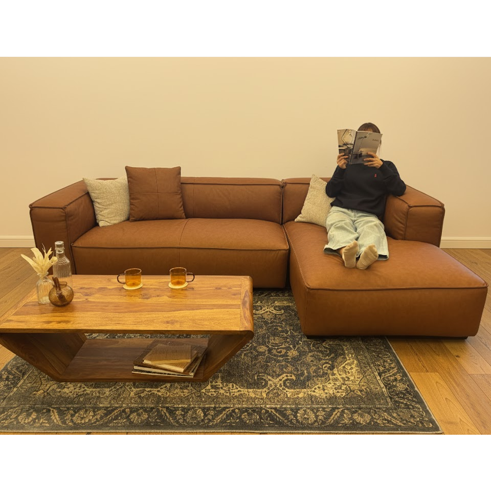 カウチソファＺＭ810－Ｌ（R）ブラウ... - 8