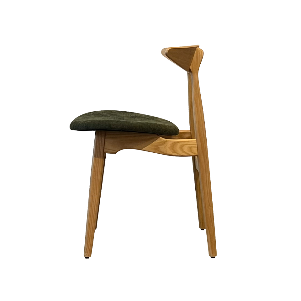 チェアRY54ナチュラル/ダークグリーン - 3