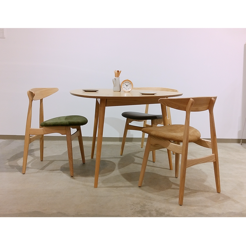 チェアRY54ナチュラル/ダークグリーン - 5