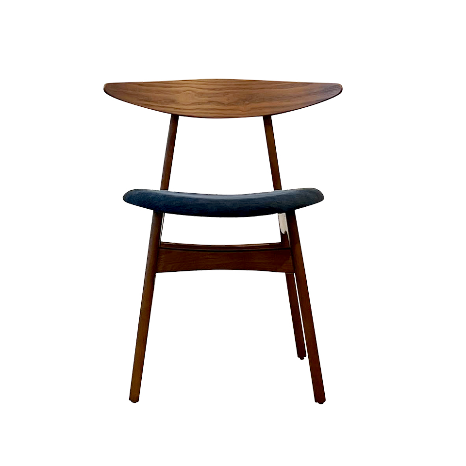 チェアRY54ウォールナット/ダークブルー - 2