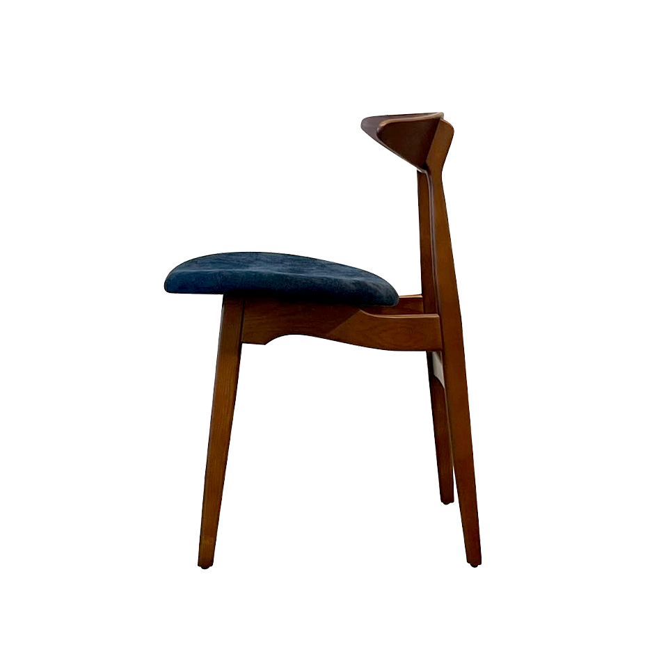 チェアRY54ウォールナット/ダークブルー - 3