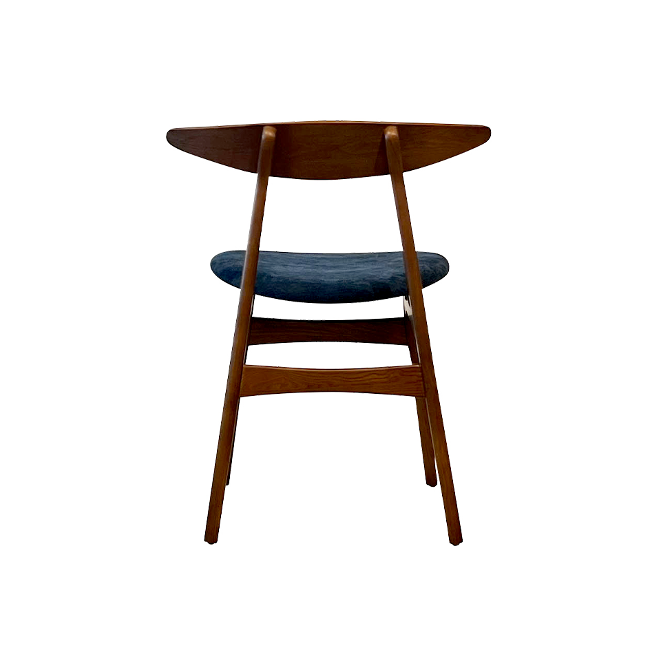 チェアRY54ウォールナット/ダークブルー - 4