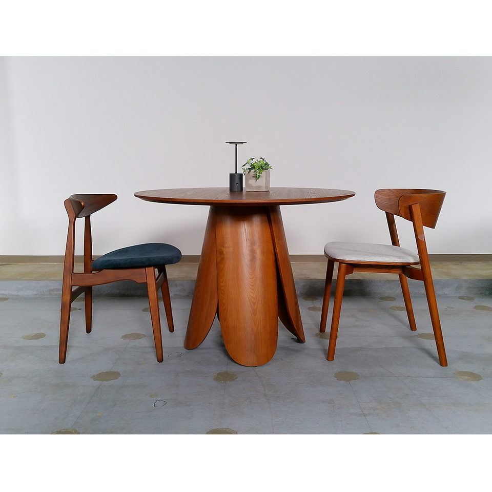 チェアRY54ウォールナット/ダークブルー - 6