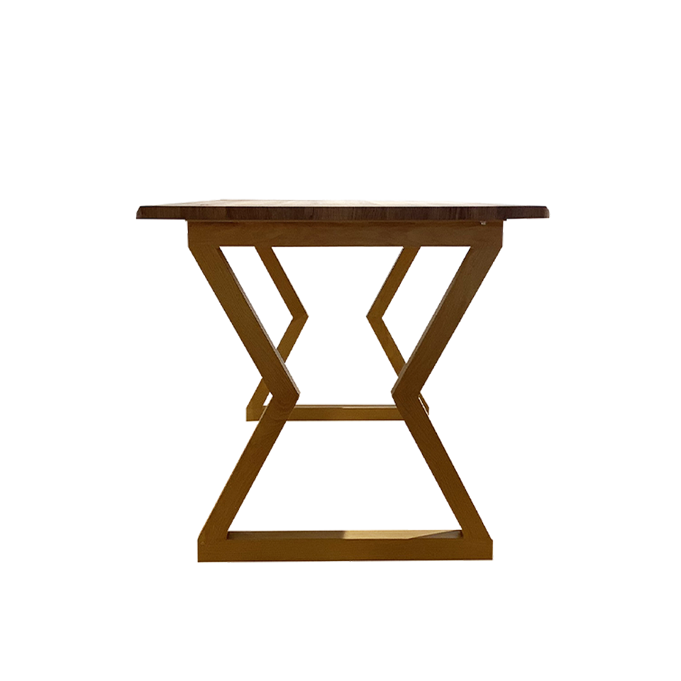 SDT-8885ダイニング（120天板）ナチュラル×（脚... - 3