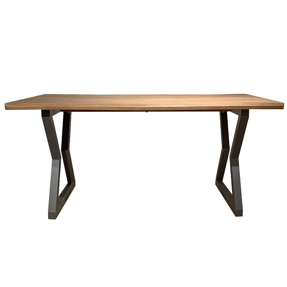 SDT-8885ダイニング（160天板）ナチュラル×（脚... - 2