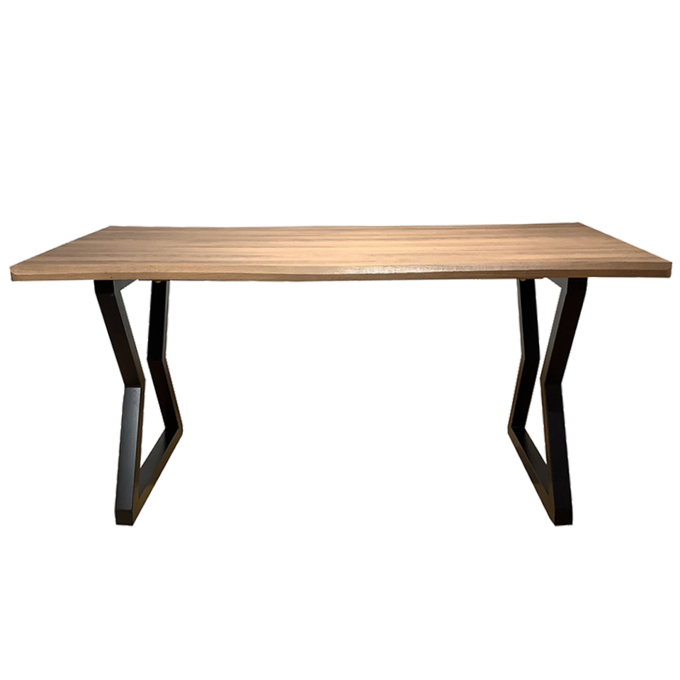 SDT-8885ダイニング（160天板）ナチュラル×（脚... - 2