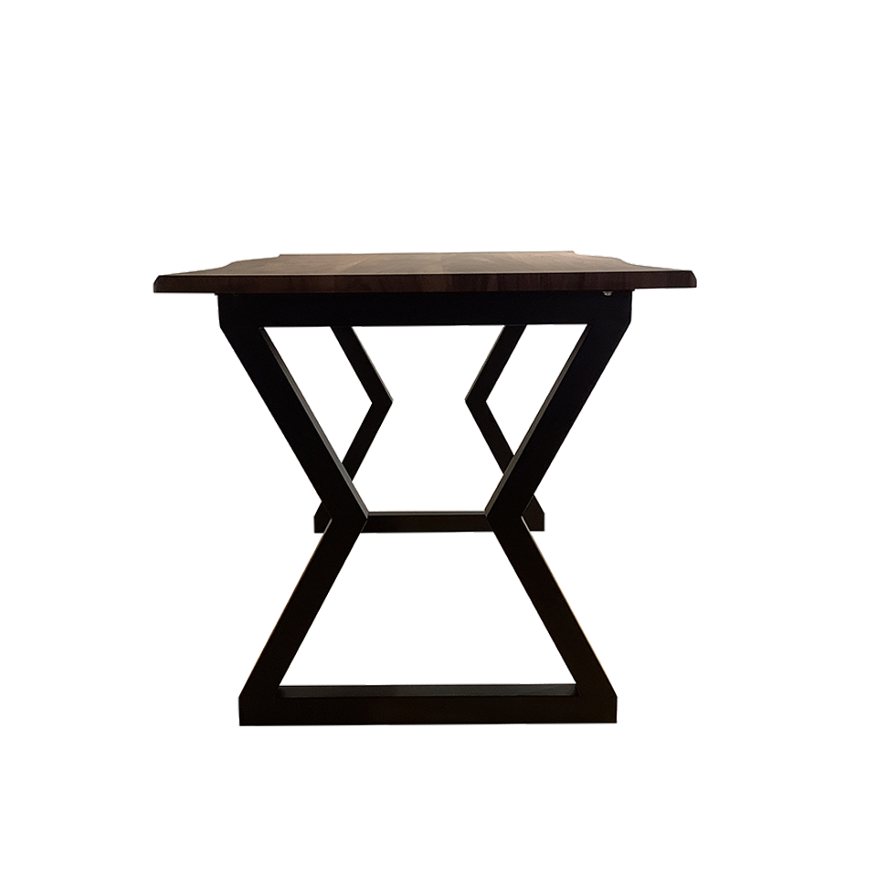 SDT-8885ダイニング（120天板）ウォールナット×... - 3