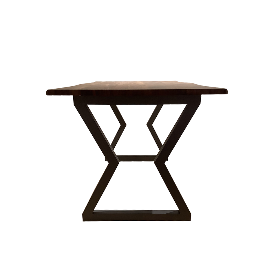 SDT-8885ダイニング（140天板）ウォールナット×... - 3