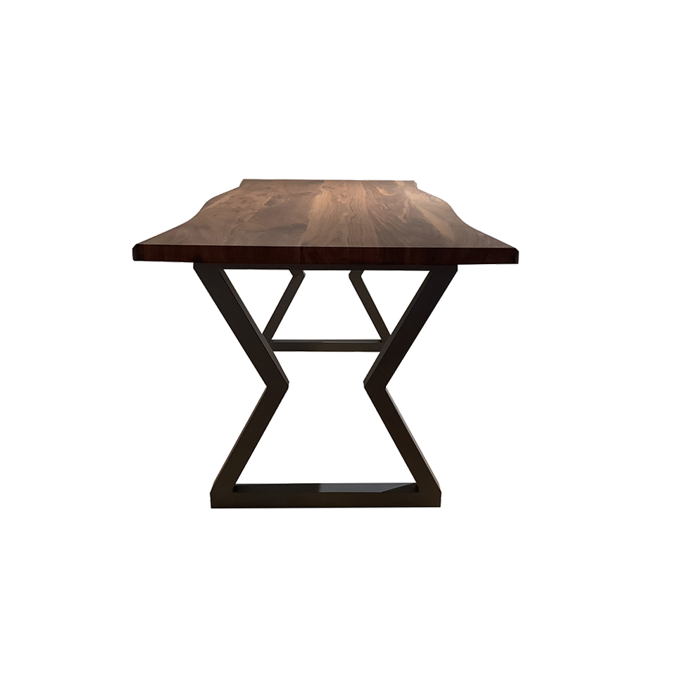 SDT-8885ダイニング（160天板）ウォールナット×... - 3