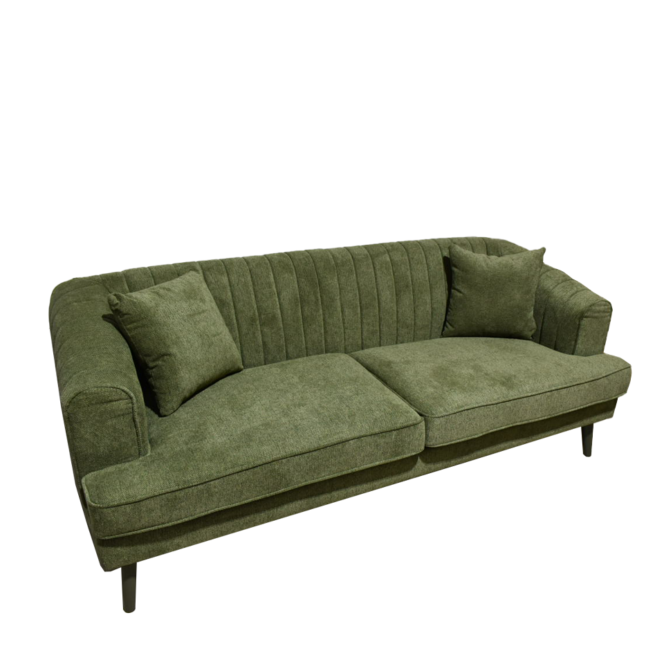 ソファSANTE 3人掛けグリーン - 6