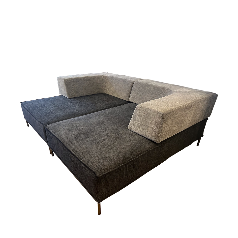 ソファFLEXIBLEライトグレー - 3