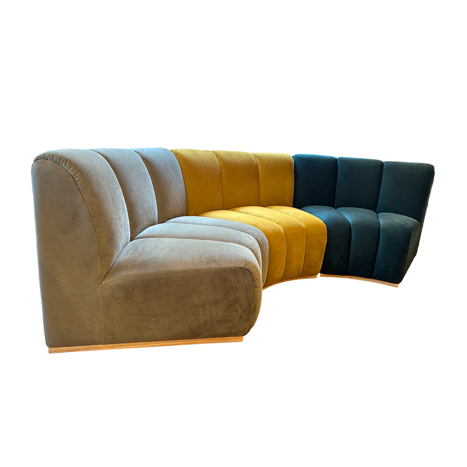 ソファNOVA３個セットグリーン - 3