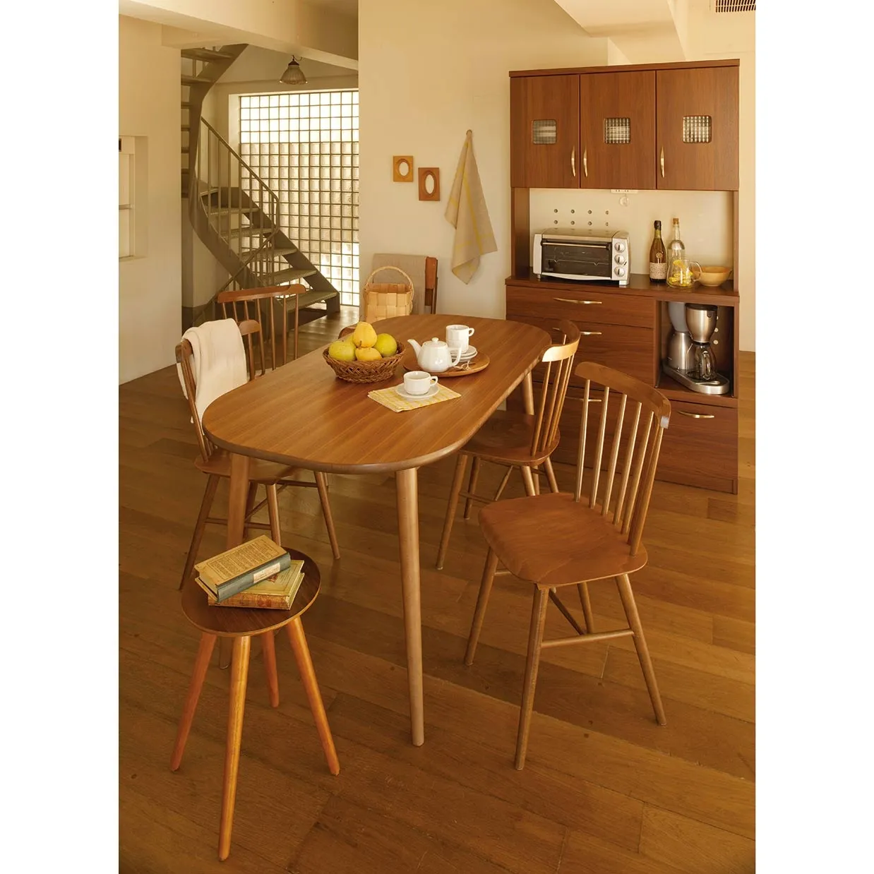 曲木チェア035ウォールナット - 6