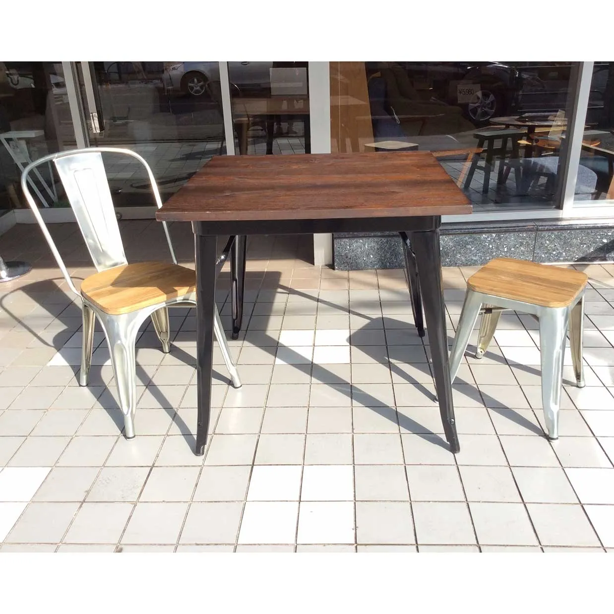 【同色２脚セット】スツールT3503-18Mガルバナイ... - 3