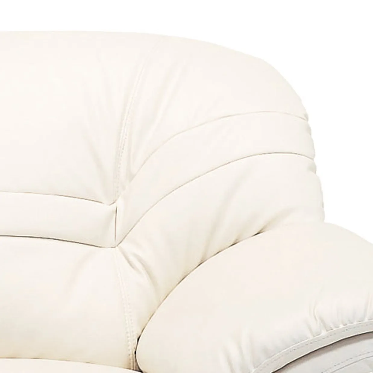 ソファバルセロナ 1人掛けホワイト - 3