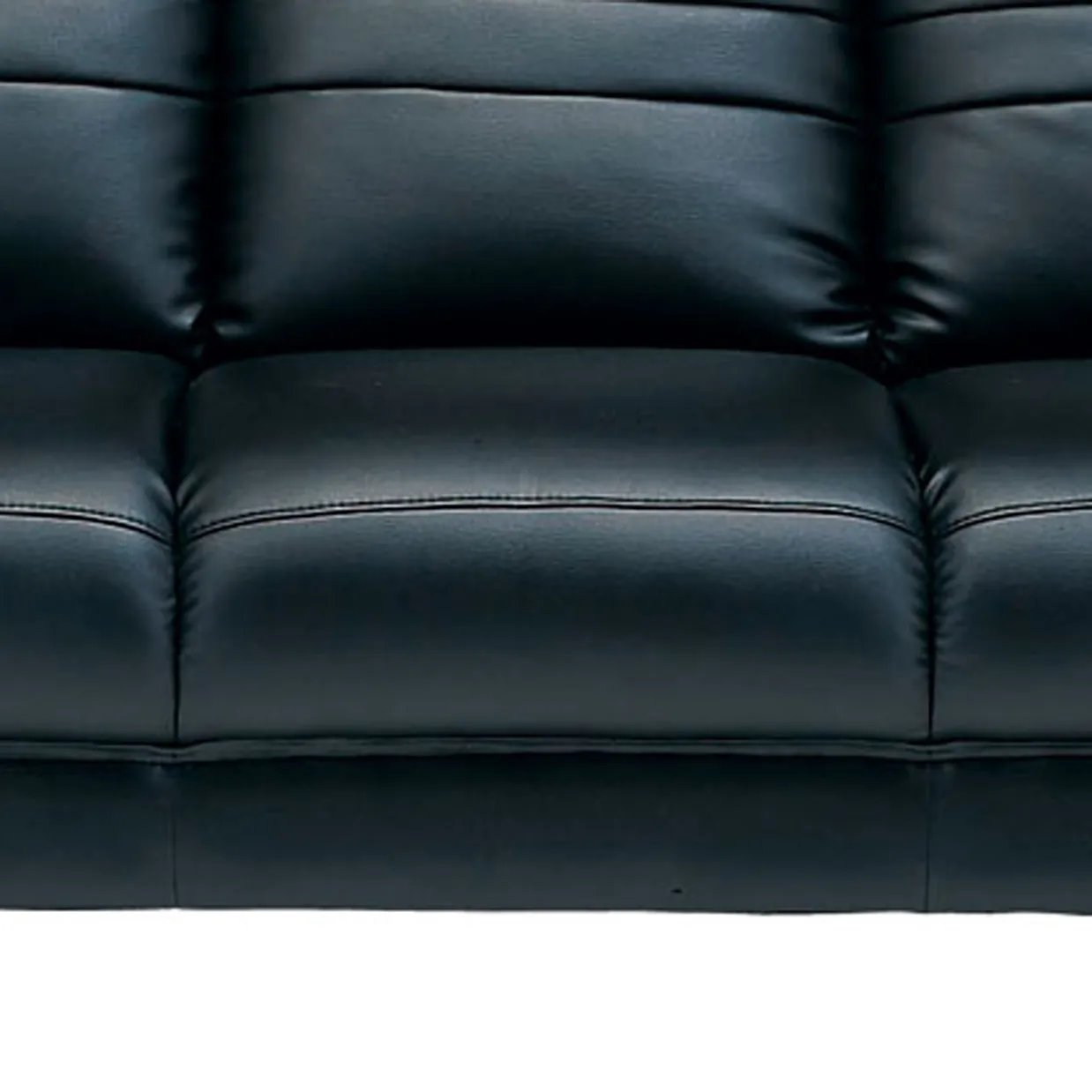 ソファバルセロナ 3人掛けブラック - 4