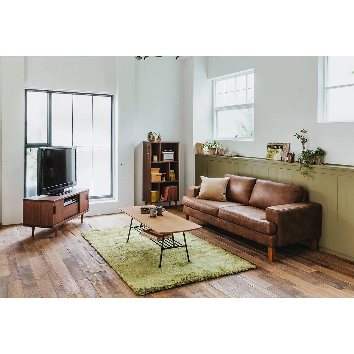 ソファNEW NEST 3人掛けチョコレート - 5