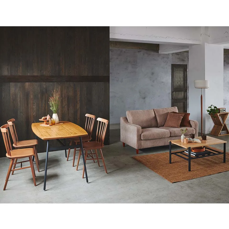 センターテーブルBF8470ナチュラル/ブラック - 8