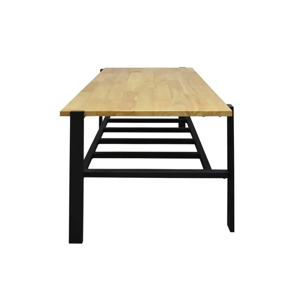 センターテーブルBF8470ナチュラル/ブラック - 3