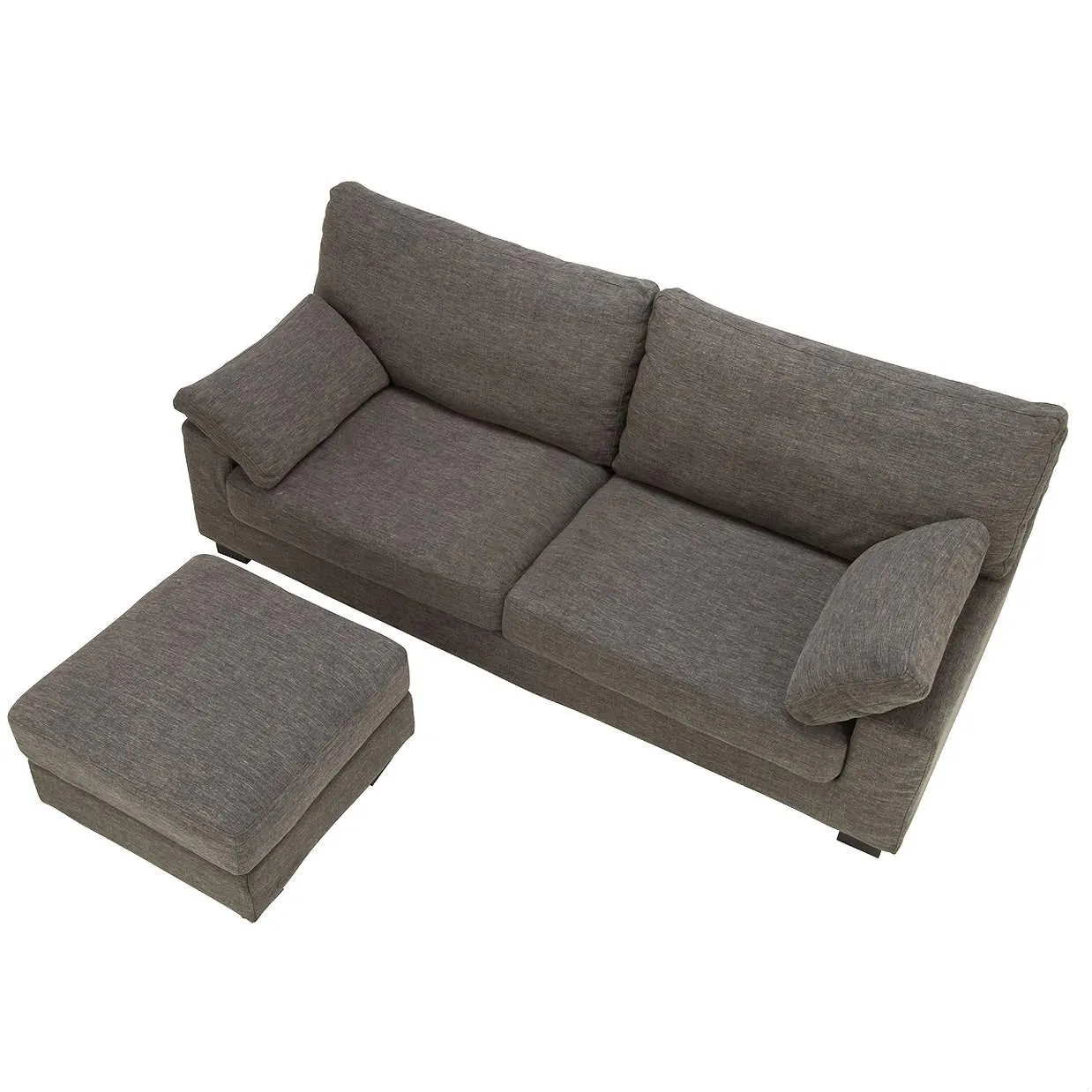 ソファTD9810 3人掛けセット（オットマン付き）【送料・開梱... - 4