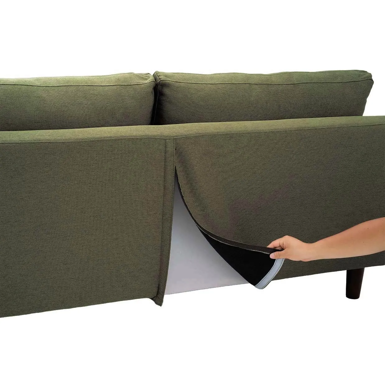 ソファTD2905 3人掛けグリーン - 5