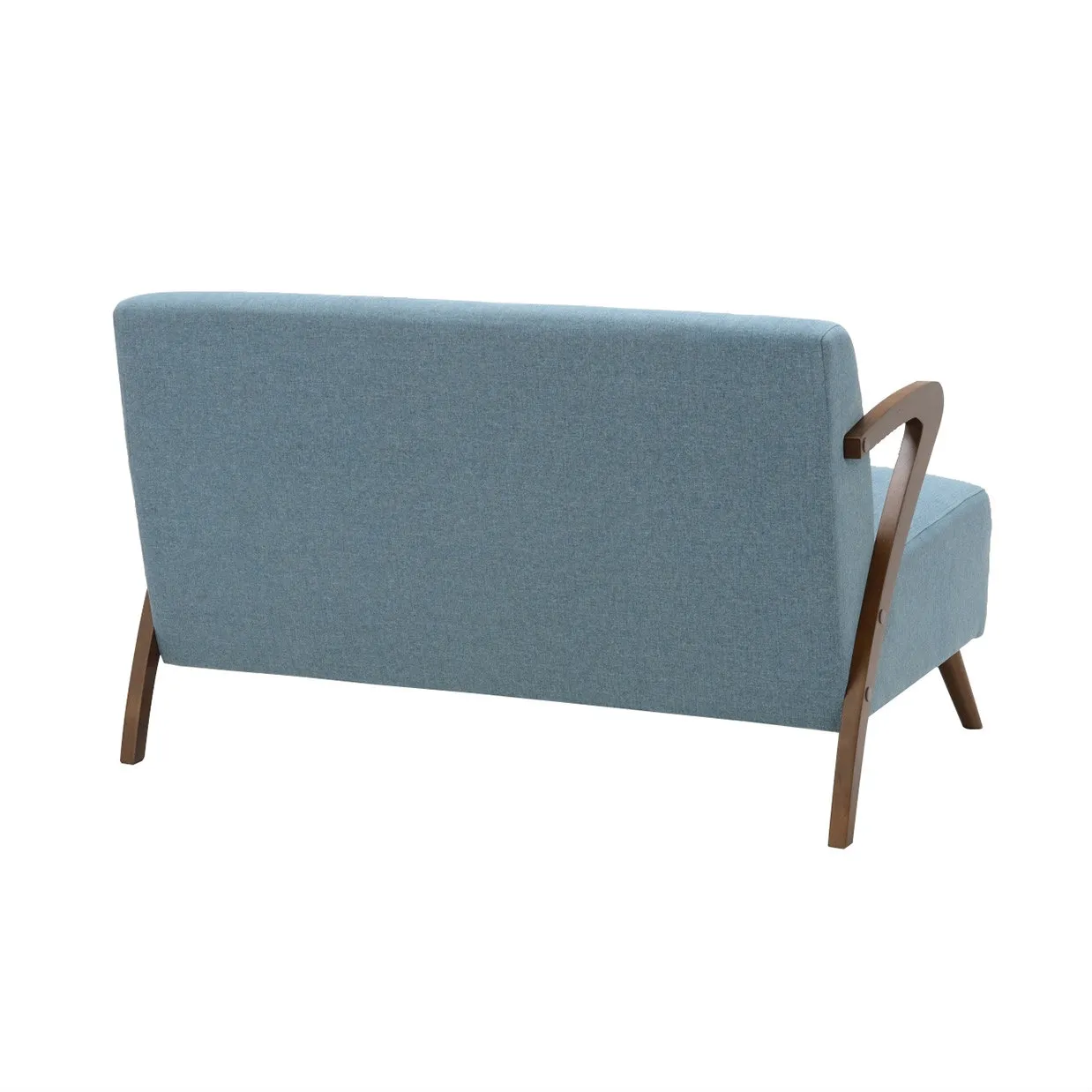 ソファ8581B 2人掛けブルー - 4
