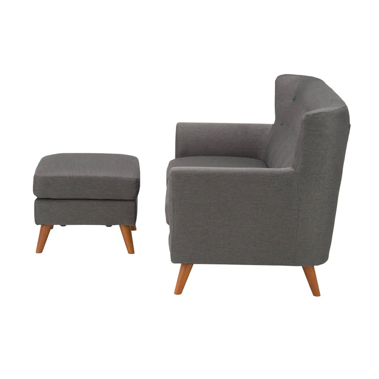 ソファHY7741 2人掛けセット（オットマン付き）【送料・開梱... - 4